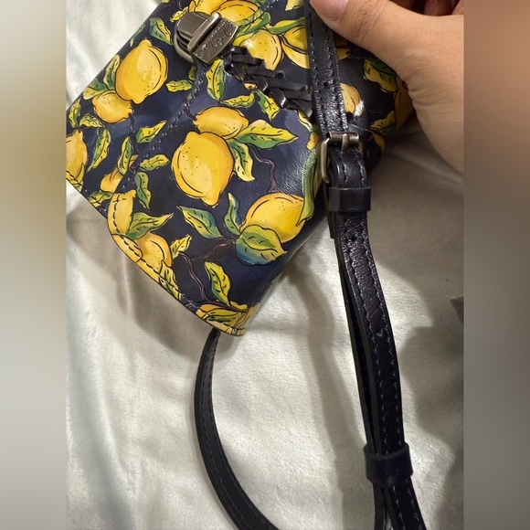 Patricia Nash Leather Lemon Crossbody - Picture 14 of 15